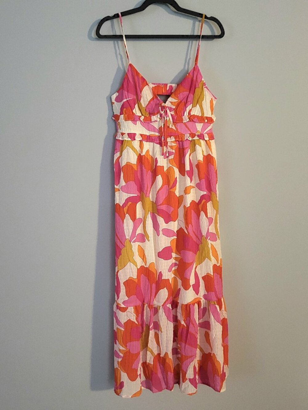 Band of the Free Printed Floral Maxi Dress Size Large